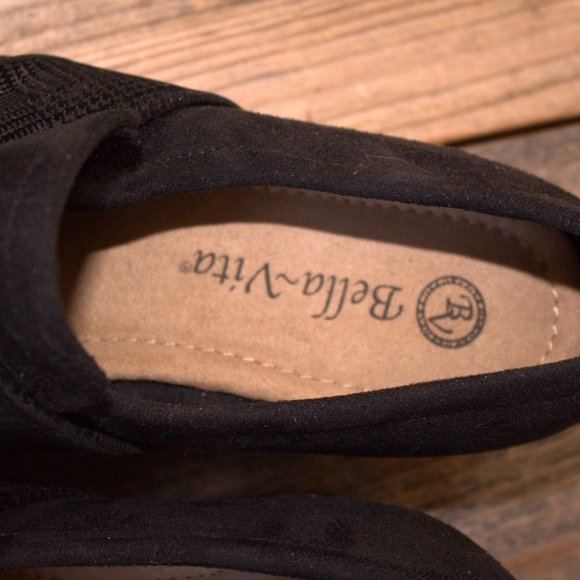 Bella Vita Billie II Twist Front Loafers, Black/Plaid Twist Women Size 7 M - Picture 6 of 11